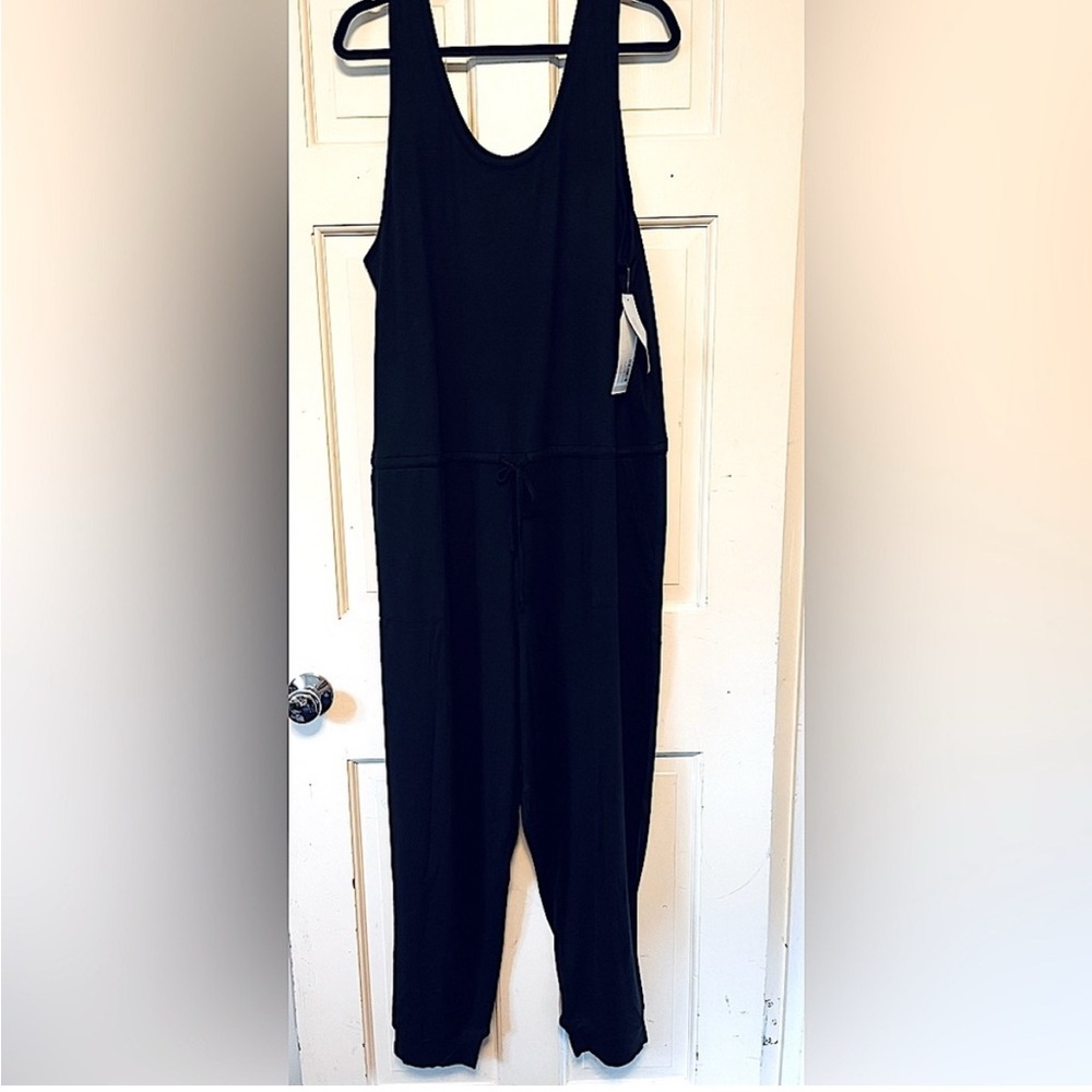 Softies Black Sleeveless Jumpsuit - Picture 4 of 6